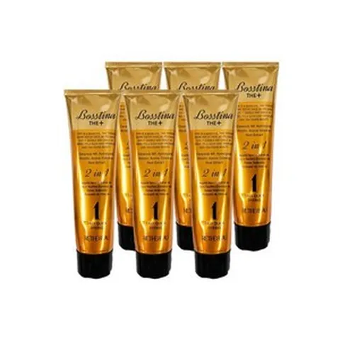 시즌2 보스티나 더 플러스 염색약 7호 흑갈색 6개/3분염색약/새치커버/다크브라운 /무료배송 sb, 시즌2 보스티나 더 플러스 염색약 7호 흑갈색 6개/3