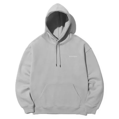 그루브라임 GROOVE RHYME 유니) C100 3단쭈리 - LOCATION 후드 (세미오버핏)(24년)(라이트그레이)LRARCTH732P 매장정품 184307