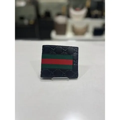 [온스테이지] 구찌 남성 GG수프림 레더 블랙 반지갑 (408827)