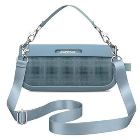 BOVKE Silicone Case Cover Compatible with Bose SoundLink Flex Bluetooth Portable Speaker Soft Prote, 2) 블루