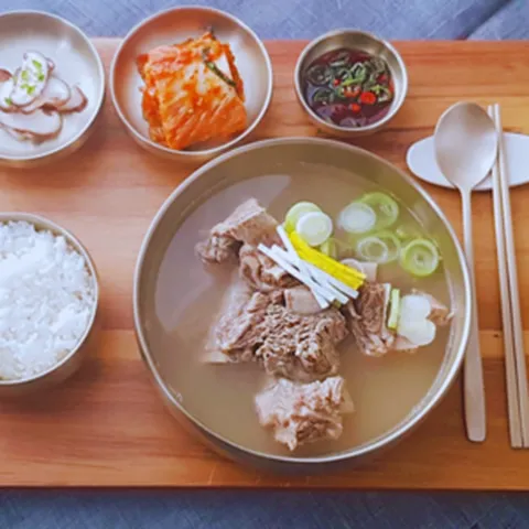 [방송구성] 역전회관 명가갈비탕 4대를 이어온 전통의 맛, 5개, 800g