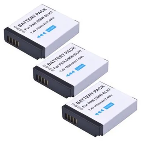 파나소닉 루믹스 배터리 및 충전기 DMW-BLH7 DMWBLH7 DMW-BLH7PP BLH7E DMC-GM5 GM1 DMC-GF7 DMC-GF8 GF9 L, 06 3Battery