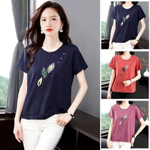 (55~88)3종세트 시크버튼풀오버 레이스블라우스 쉬폰블라우스 여름롱셔츠 자수셔츠 쉬폰 40대 50대 엄마옷