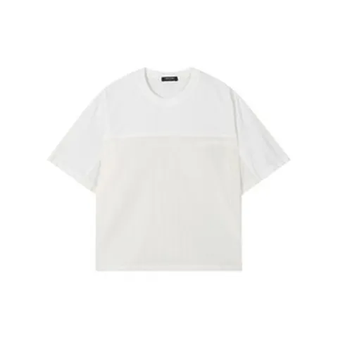 버커루 BUCKAROO [덕천뉴코아] 50% 폭탄세일~ 가볍고 시원해!! 짱 이뽀~ 여성 우븐 배색 밑단스트링 반팔 티셔츠