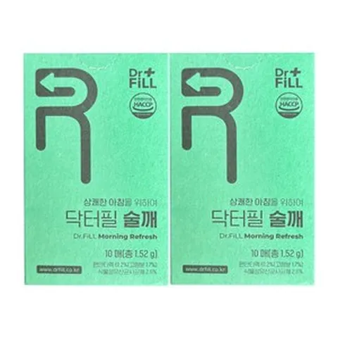 닥터필 술깨 10매 X 1.52g / 2개 / DY, 2박스