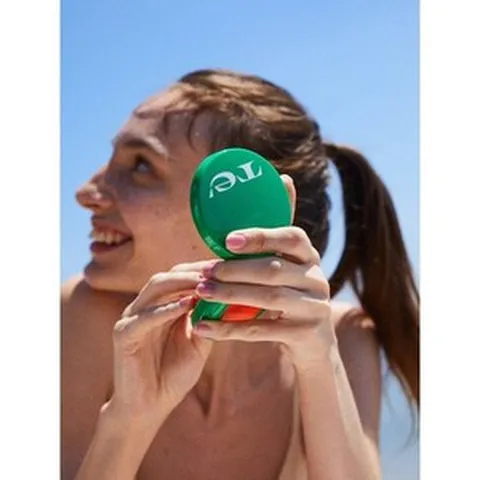 테’ [본품+리필] 초록35 데일리 톤업 선쿠션 무기자차 세트, 핑크베이지톤업