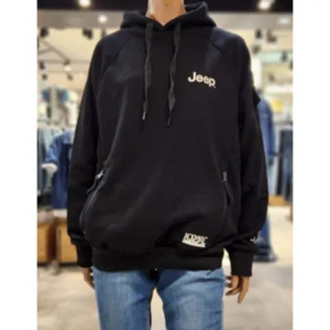지프 불광점 *24년 신상*(한정특가 50% 할인)@ 남여공용 뒷판 프린트 라글란 후드티셔츠!!(JO8THU004) @NC불광