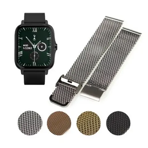 토트넘 훗스퍼 스마트워치2 AOZ-SW411 호환 메쉬 버클 스트랩, 2. ME11GD20 골드