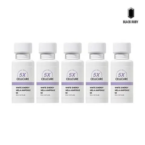 셀트리온 셀큐어 화이트 에너지 멜라앰플 5X 30ml x5 /기미앰플, 단일 (배송비x), 5개