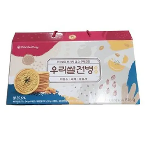 신화당 우리쌀 전병 816G 코스트코 추석선물세트
