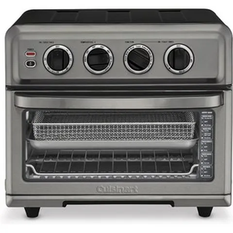 미국 쿠진아트 에어프라이어 오븐 Cuisinart TOA-70BKS AirFryer Oven with GrillBlack 249407, 1개