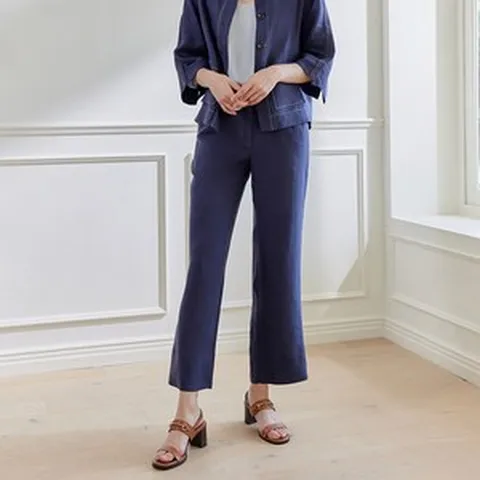 현대홈쇼핑 론칭가 99000원 라씨엔토 리베코 린넨 팬츠 마감임박!!!