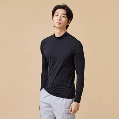 [JAJU/자주] 남 JAJU AIR_액티브 베이스레이어_블랙
