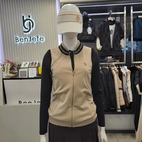 벤제프골프(동수원점)"봄"등판 메쉬 에리 로고 포인트 풀오픈 라운드 베스트BO1QWSV603