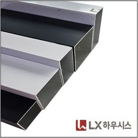 LX 하우시스 지인창호 알미늄 각파이프 무료재단, 30×30, 백색, 1개