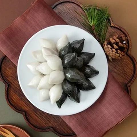 기타 [화과방] 우리쌀로 만든 송편세트 1kg(500gx2팩)/백송편+쑥송편 / 명절준비 간편식 추석