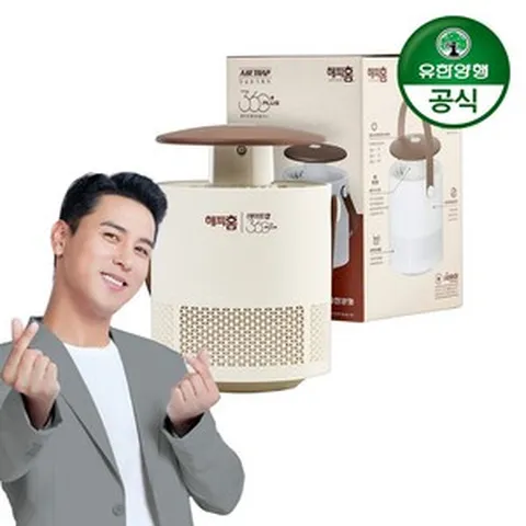 해피홈 모기포충기 에어트랩 360 플러스 1개 292339