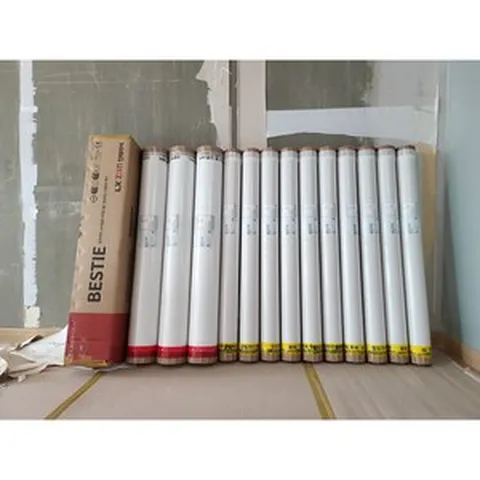 LX지인 베스띠고급실크벽지 82455-02 크로스코튼 크림(엘지벽지)