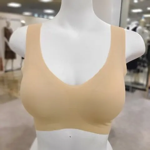 마이 핏 압박감없이 안입은듯 가볍고 편안한 착용감 노와이어 심리스 무봉제 스포츠브라
