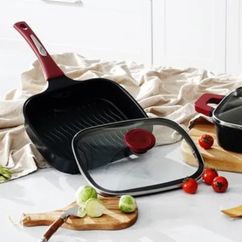 노와 무무스 냄새 연소 사각팬(무무스팬) 24cm, 단품, 1개