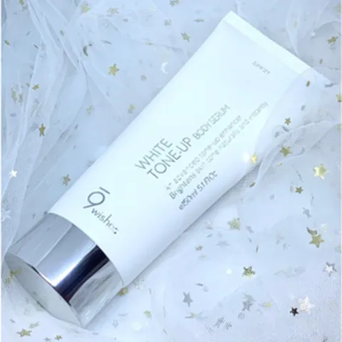[정품] (NEW/단독) 나인위시스 화이트 톤업 바디 세럼 80ml 나인위시스톤업크림 나인위시스 톤업크림 바디톤업크림 나인위시스화이트톤업바디세럼80ml, 2개, 79.9ml