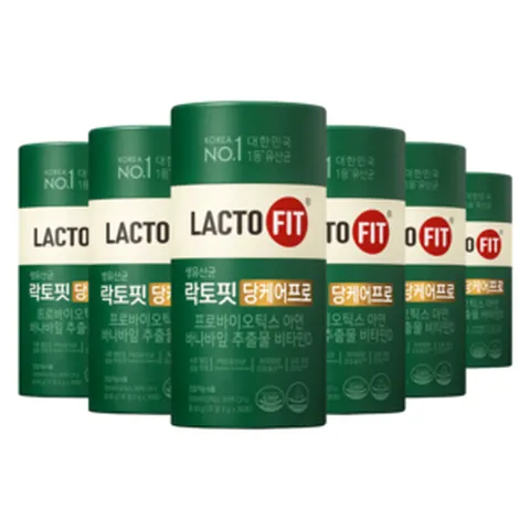 종근당건강 락토핏 당케어 프로 30포 6개
