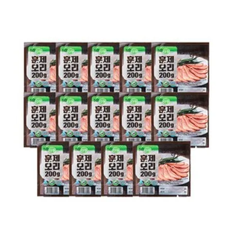 다향오리 [다향오리] 훈제슬라이스 200g 14팩소스 14봉 200g 14개