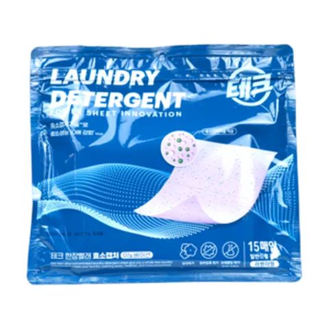 [홈쇼핑] [빠른배송] 테크 최신상 라벤더 한장빨래 효소캡처, 12개, 15매