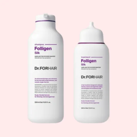 닥터포헤어 폴리젠 실크 샴푸 500ml+실크 트리트먼트 300ml 2종, 1개