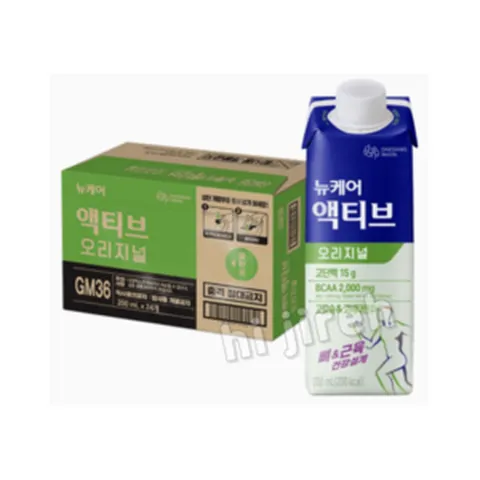 대상웰라이프 뉴케어 액티브 오리지널 200ml 24팩, 0.2l