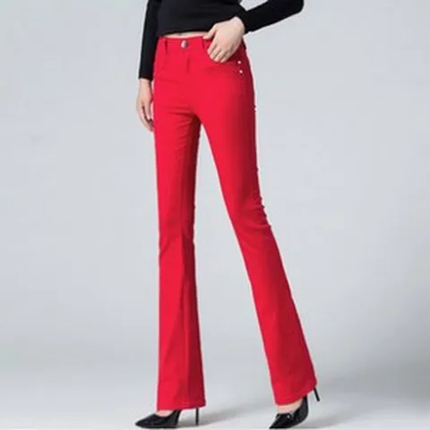 여성 데님 팬츠 슬림 세미부츠컷청바지 10colour