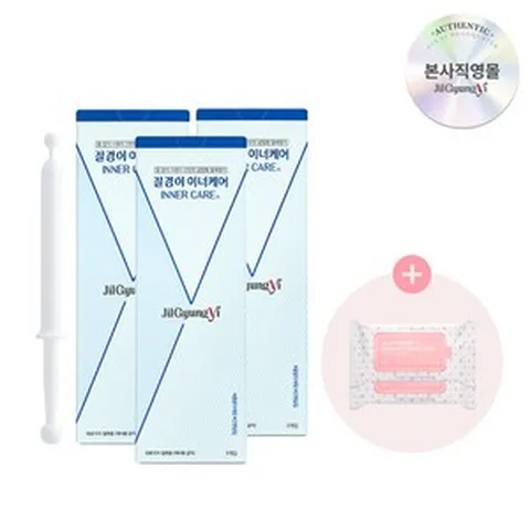 [질경이] 이너케어(3ea) x3 + 페미닌티슈 x2, 3개, 옵션선택