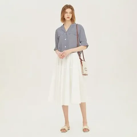 [시슬리] 아베오 크롭 블라우스 SAWSC5331_DB_