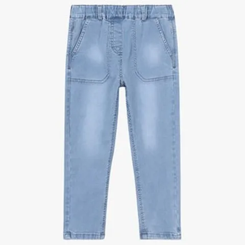 [[매장 인기템]] [릴렉스핏] 사방스판. 부드러운 촉감 여유있는 핏감으로 편하게 스타일 완성!!<>인키 베스트 시그니처<> 인디고키즈_ 시그니처 릴렉스핏 데님팬츠 _뉴코아울산점