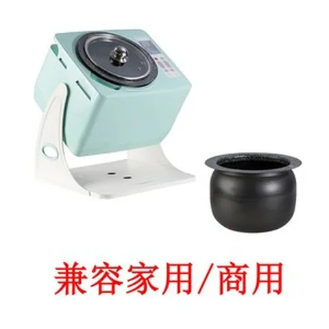 통돌이오븐 업소용 회전오븐 바비큐 고기통돌이 자동회전 직화 삼겹살, 그린 볶음기 + 냄비증정, 1개