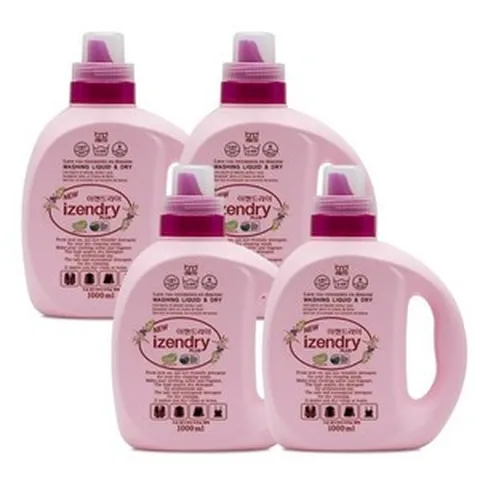 세제혁명 이젠드라이 플러스 1000ml 4통, 4개