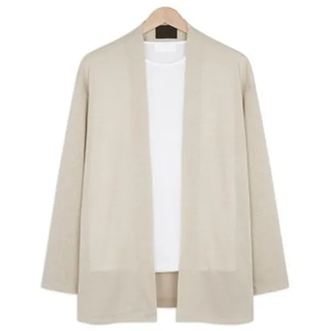 린넨 오버핏 로브 가디건 (ADD068)