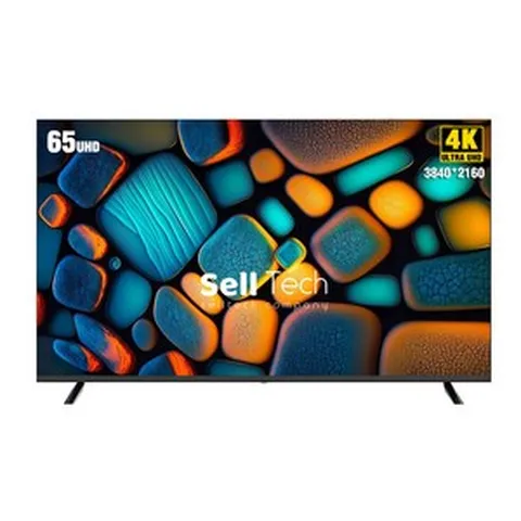셀테크 4K UHD DLED 제로베젤리스 TV 165cm(65인치) DA6500S, 방문설치