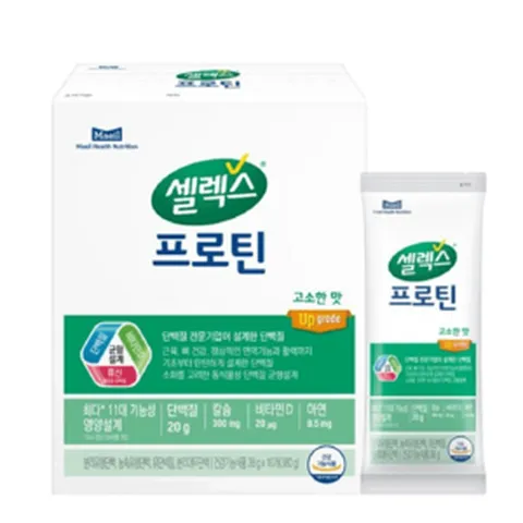 셀렉스 셀렉스 코어프로틴 프로 고소한맛, 38g, 10개