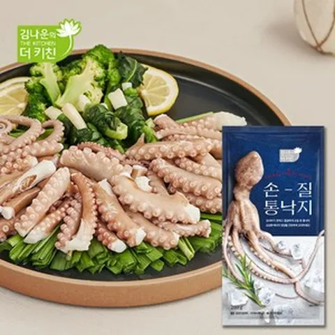 김나운더키친 김나운 손질 통낙지 5팩 (1팩당 5미/280g), 280g(5미), 5개
