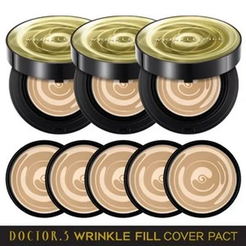 구성닥터3 링클필 커버팩트 만 8개 (본품 3+리필 5), 23호