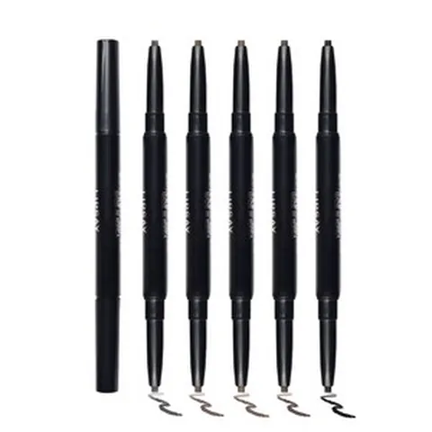 1+1 아이브로우 듀얼 눈썹 펜슬, 1개, BL(흑색)+DB(흑갈색)