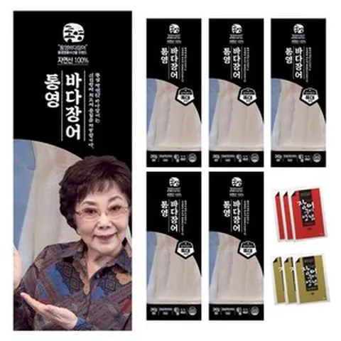 [TV홈쇼핑정품/주식회사인포벨] 왕!왕!특대 사미자의 통영바다장어 100% 자연산 바다 장어 국내산 기력회복 본품 6팩 순한맛 매운맛, 6팩(18토막), 6개