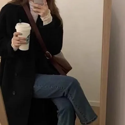 마렌비아 모직 롱코트 SD241043 르투아 코트 숲 여성 패딩코트 롱자켓 이보영의 자켓 울코트 흐집업 벨티드