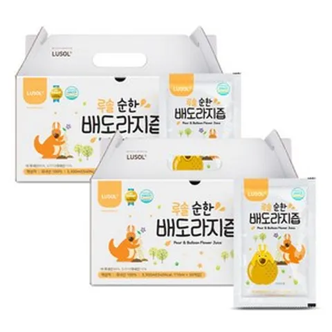 루솔 순한 배도라지즙 선물세트 110ml 60포