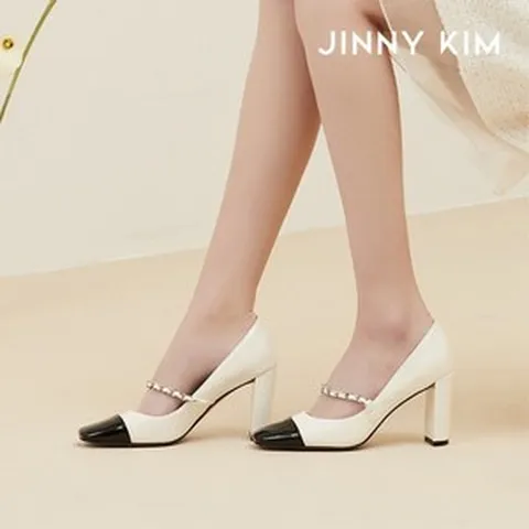지니킴 JINNY KIM IVER 아이버 펌프스 8cm