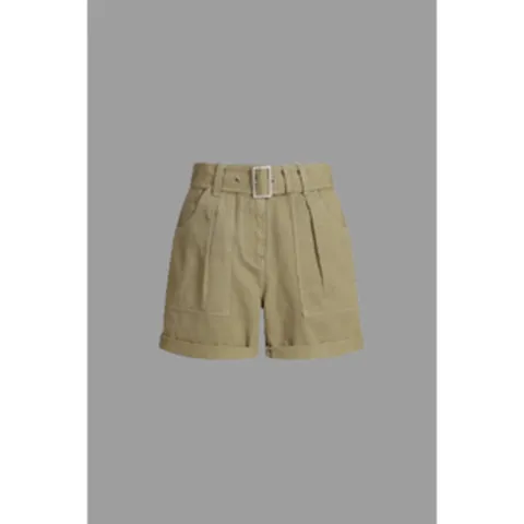 럭키슈에뜨 여성 반바지 캐주얼 턴업 팬츠 PDM-22370 아울렛