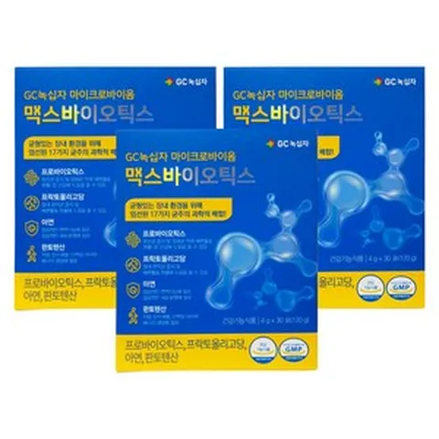 GC녹십자 마이크로바이옴 포스트바이오틱스, 120g, 3개