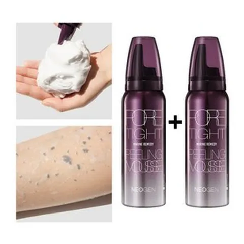(10%) 네오젠 모공 필링 무스 80ml 2개 (각질제거 블랙헤드 피지제거)
