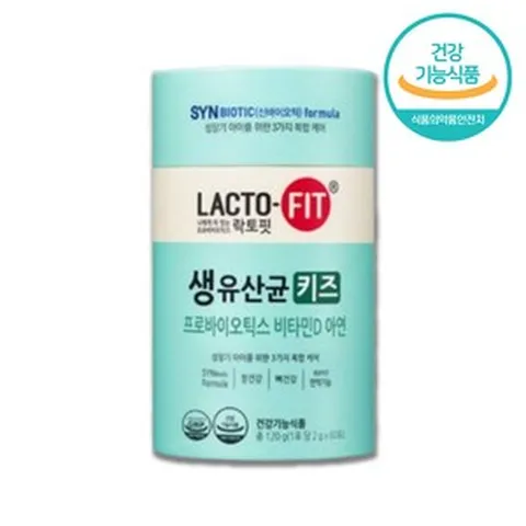 락토핏 생유산균 키즈, 2g, 60개